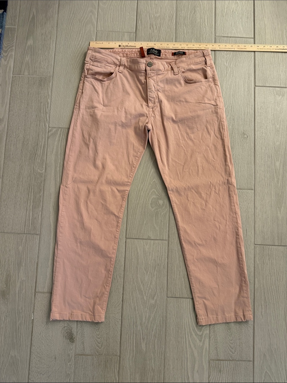 34 Heritage - 40/29 - Men's Pink Slim Fit Jeans